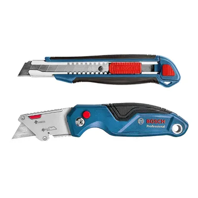 Макетен нож Bosch комплект   2 бр., 