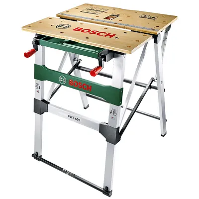 Многофункционална работна маса Bosch със стеги  680х680х834 мм, 200 кг, PWB 600