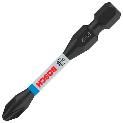 Накрайник бит PH Bosch Philips кръстат  PH 2, 1/4", 55 мм, 5 бр., PRO PH Impact