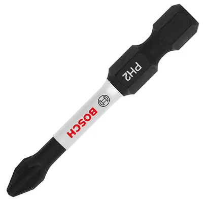 Накрайник бит PH Bosch Philips ударен, торсионен  PH 2, 1/4", 50 мм, Impact Control