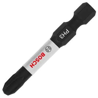 Накрайник бит PH Bosch Philips ударен, торсионен PH 3, 1/4", 50 мм, Impact Control