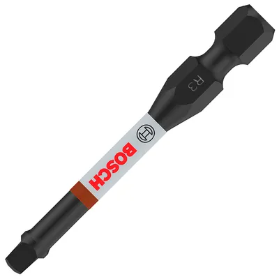 Накрайник бит RB Bosch Robertson квадрат RB 3, 1/4", 55 мм, 2 бр., PRO R Impact