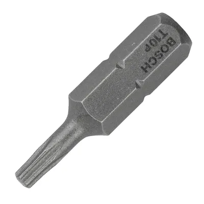 Накрайник бит TX Bosch Torx  TX 10, 1/4", 25 мм, 3 бр., Extra Hard