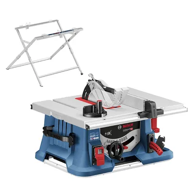Настолен циркуляр Bosch в комплект със стойка  1600 W, ф 216 мм, 5500 об./мин, GTS 635-216