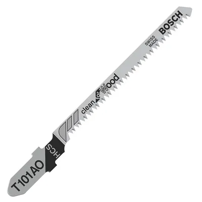 Нож за зеге Bosch с T-захват 58/83 мм, 18 TPI, криволинейно, 5 бр., T 101 AO
