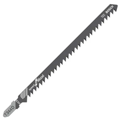 Нож за зеге Bosch с T-захват за дърво 127/152 мм, 6.35 TPI, праволинейно, T 344 D