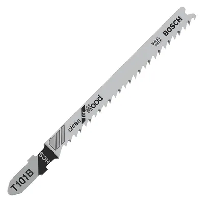 Нож за зеге Bosch с T-захват за дърво 74/100 мм, 9.4 TPI, праволинейно, T 101 B