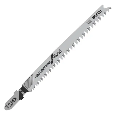 Нож за зеге Bosch с T-захват за дърво 92/117 мм, 12.7-8.5 TPI, праволинейно, T 234 X