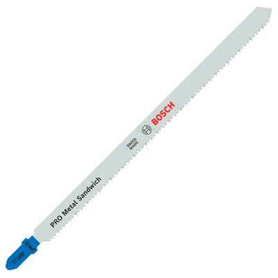 Нож за зеге Bosch с T-захват за сандвич панели 155/180 мм, 12.7 TPI, праволинейно, PRO Metal Sandwich T718BF