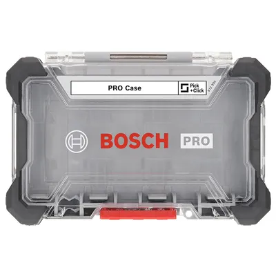 Органайзер за консумативи Bosch пластмасов с прегради, Pick and Click