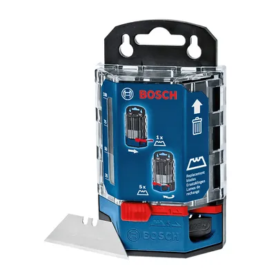 Резервно острие за макетен нож Bosch трапецовидно  63x19 мм, 50 бр.