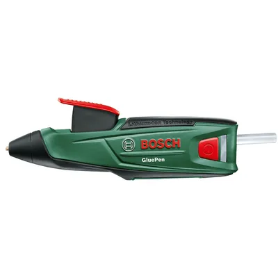 Пистолет за топло лепене Bosch акумулаторен  с вградена батерия и USB кабел, 3.6 V, 1.5 Ah, 7 мм, GluePen
