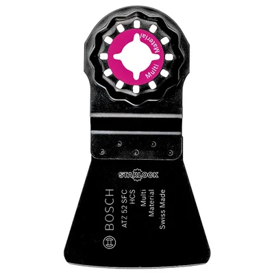 Шабър Bosch за многофункционален осцилатор 52 мм, HCS въглеродна стомана, Starlock ATZ 52 SFC