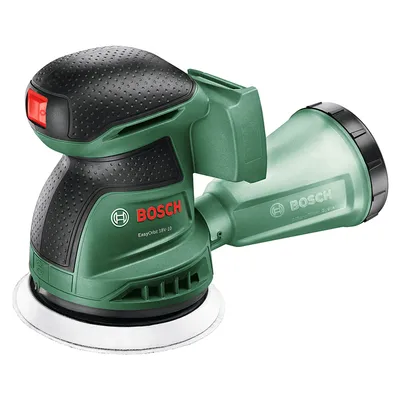 Акумулаторен орбитален шлайф Bosch с плавно регулиране  без батерия и зарядно, 18 V, ф 125 мм, 0-23 000 об./мин, EasyOrbit 18V-10