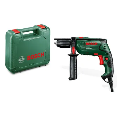 Ударна бормашина Bosch кабелна 500 W, 7.5 Nm, 50-3000 об./мин, 2-13 мм, PSB Easy