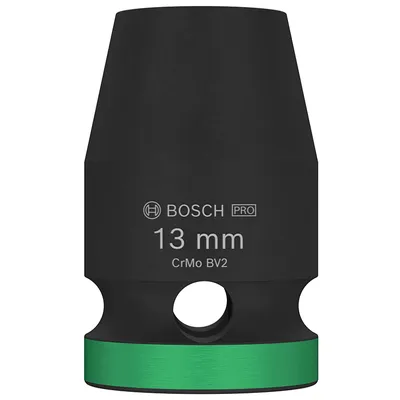 Вложка милиметрова Bosch 6-стен ударна 13 мм х 1/2", PRO Impact