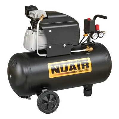 Електрически компресор NUAIR  2.5 к.с., 50 л, 260 л/мин, 10 bar, MK285/50