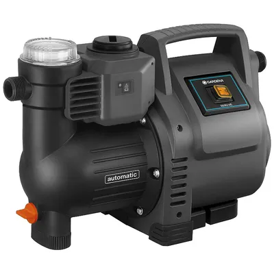 Хидрофорна помпа Gardena с електронен пресостат 7 м, 3.5 м3/ч, 40 м, 1 ", Classic 3500/4E