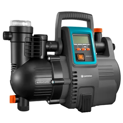 Хидрофорна помпа Gardena с електронен пресостат 8 м, 5 м3/ч, 50 м, 1 ", Comfort 5000/5 LCD