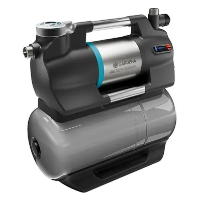 Хидрофорна помпа Gardena с цилиндричен съд 8 м, 5.6 м3/ч, 25 л, 47 м, 1 ", 5600 SilentComfort