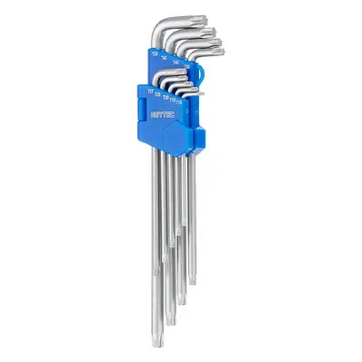 Г-образен ключ Heytec Torx/Torx комплект  TX10-50, 9 бр.
