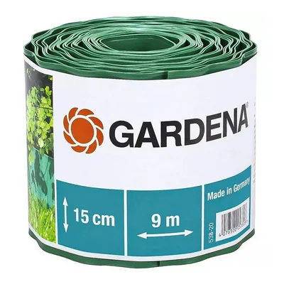 Ограничителна лента Gardena за оформяне на тревни площи  зелена, 150 мм, 9 м