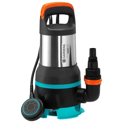 Потопяема дренажна помпа Gardena за мръсна вода 15 м3/ч, 7 м, 1 1/2 ", Clear/Dirty Water 15000