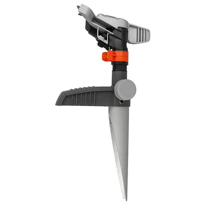 Разпръсквач за поливане Gardena кръгов секторен с шип за земята 490 м2, 1/2", 5/8", 3/4 ", Premium