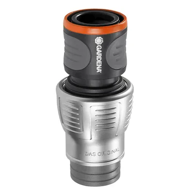 Съединител на маркучи Gardena бърза връзка Ж - маркуч 3/4", Premium