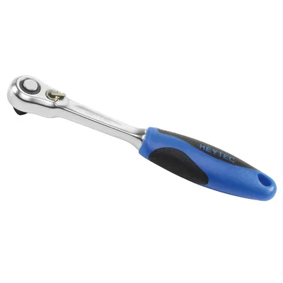 Тресчотка Heytec реверсивна, с палец  1/4", 150 мм, 50825-10-17