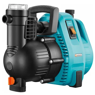 Центробежна самозасмукваща помпа Gardena за вода  4 м3/ч, 45 м, 1 ", 8 м, Comfort 4000/5