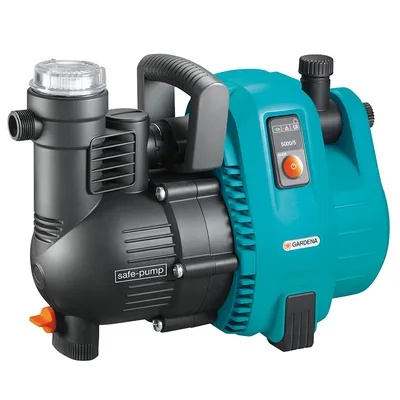 Центробежна самозасмукваща помпа Gardena за вода  5 м3/ч, 50 м, 1 ", 8 м, Comfort 5000/5