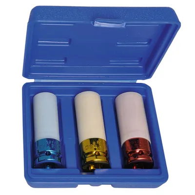 Вложка Heytec ударна за джанти комплект 3 бр. 17, 19, 21х85 мм, 1/2", 5086300-3