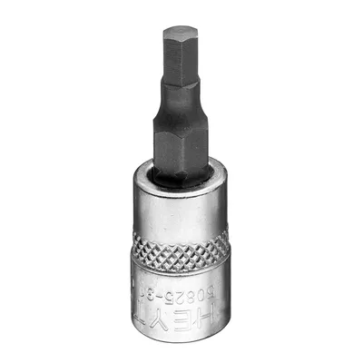 Вложка с накрайник Heytec външен 6-стен  5 мм х 1/4", 50825-31