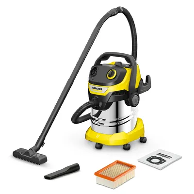 Прахосмукачка Karcher за сухо и мокро почистване 1100 W, 25 л, WD 5 S V-25/5/22