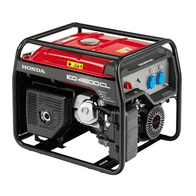 Бензинов генератор за ток Honda монофазен 4500 W, 11.7 к.с., 17.4 A, 230 V, EG4500CL-G
