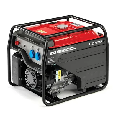 Бензинов генератор за ток Honda монофазен 5500 W, 11.7 к.с., 21.7 A, 230 V, EG5500CL