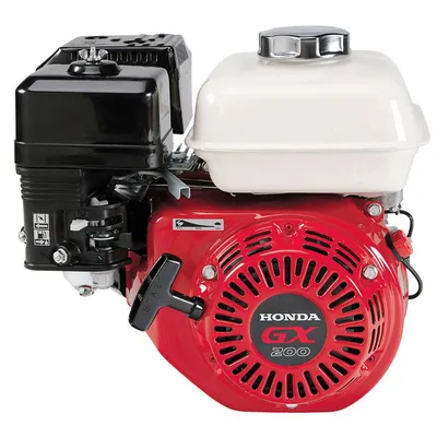 Двигател Honda с вътрешно горене бензинов 4100 W, 5.5 к.с., 196 см3, 3600 об./мин, GX200UT2-SX-4-OH