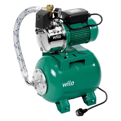 Хидрофорна помпа Wilo с цилиндричен съд   8 м, 5 м3/ч, 50 л, 50 м, 1 ", Jet HWJ 50 L 204