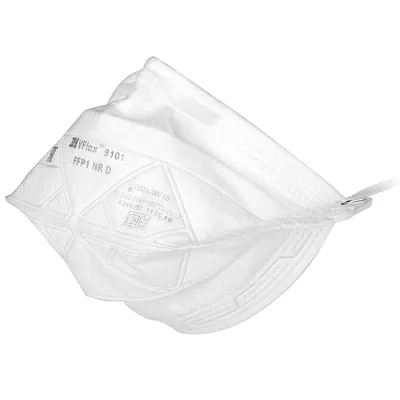 Маска 3M противопрахова без клапа сгъваема FFP1 NR D, VFlex 9101E