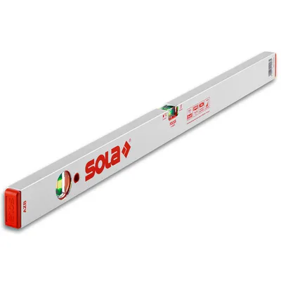 Нивелир алуминиев кутия Sola Box Level  2000 мм, 0.5 мм/м, AZB 200