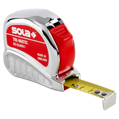 Ролетка с хромиран корпус Sola 3 м, Tri-Matic TM 3