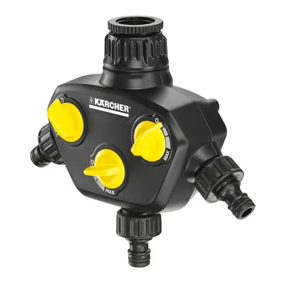 Съединител на маркучи Karcher бърза връзка М - бърза връзка М - резба Ж за спирателен кран 1" - 3/4"
