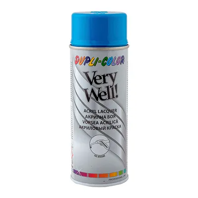 Спрей боя Dupli-Color флакон 0.4 л, небесносиня, RAL 5015, Very Well