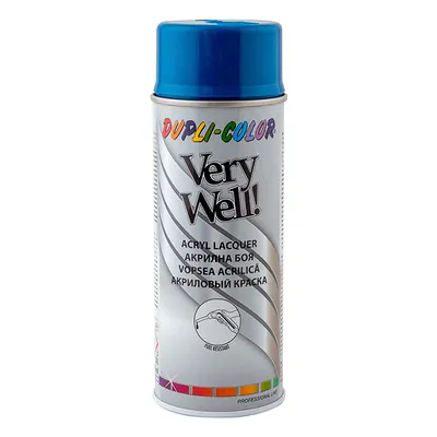 Спрей боя Dupli-Color флакон 0.4 л, синя тинтява, RAL 5010, Very Well