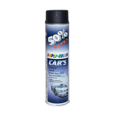 Спрей боя Dupli-Color флакон  0.6 л, смолисточерна мат, RAL 9005, Car's