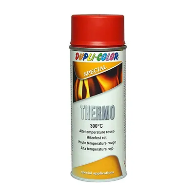 Спрей боя Dupli-Color термоустойчива  0.4 л, червена, Thermo