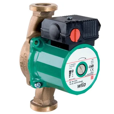 Циркулационна помпа Wilo за питейни горещи води  3.1 м3/ч, 2 м, 1 1/2 ", Star-Z25/6-3