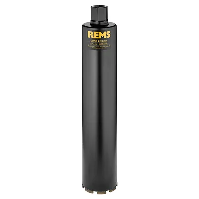 Боркорона за бетон и армиран бетон REMS с диамантени сегменти и резба UNC 1 1/4"   92х420 мм UDKB