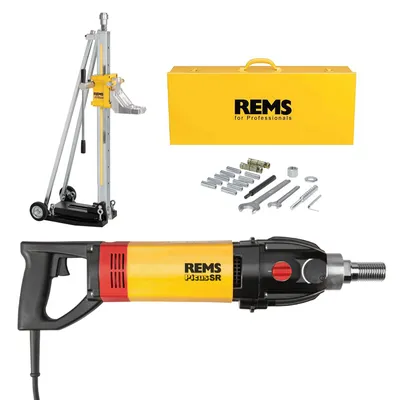 Диамантено-пробивна машина REMS със стойка   2200 W, 0-1200 об./мин Picus SR Set Titan